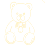 Velour Bearchester teddy bear emblem